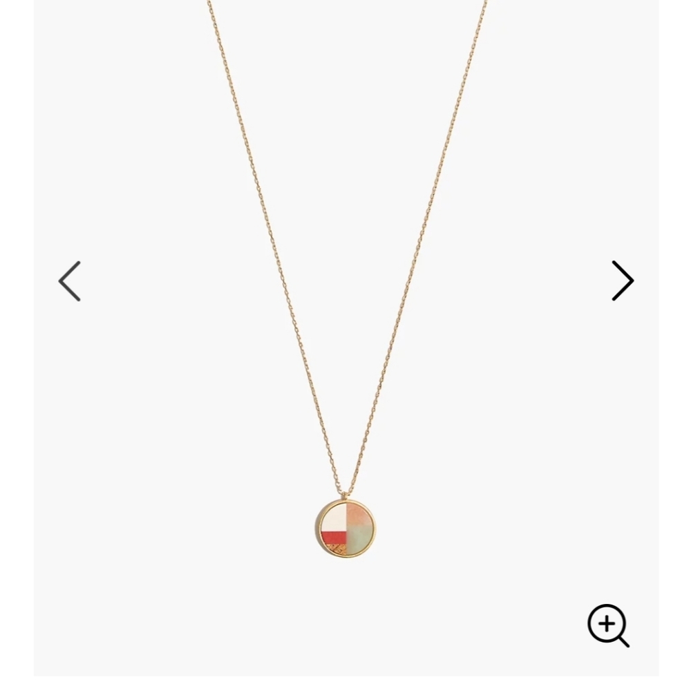 Semiprecious Patchwork Pendant Necklace

NWT